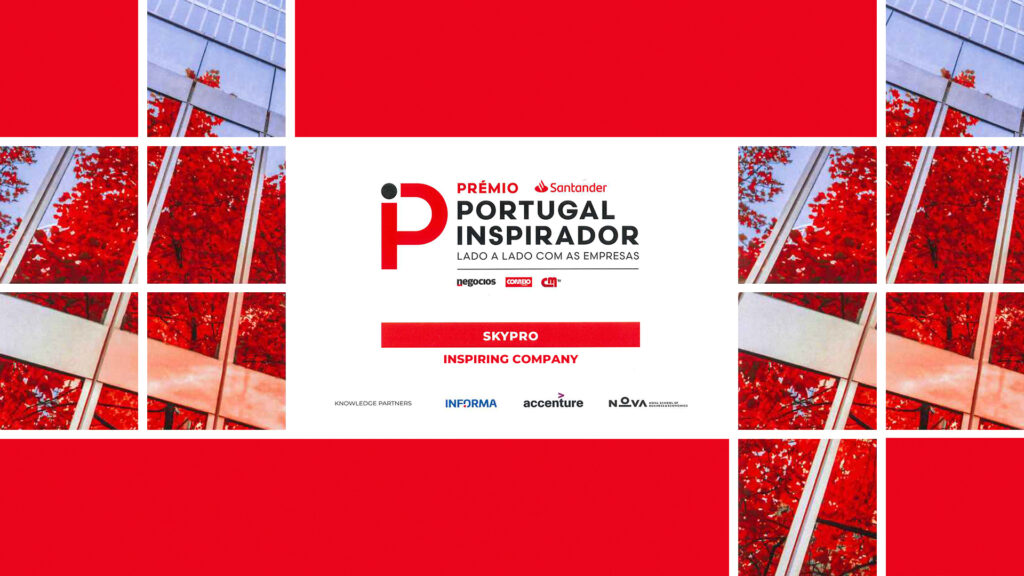 SKYPRO honored as Inspiring Company at Portugal Inspirador Awards